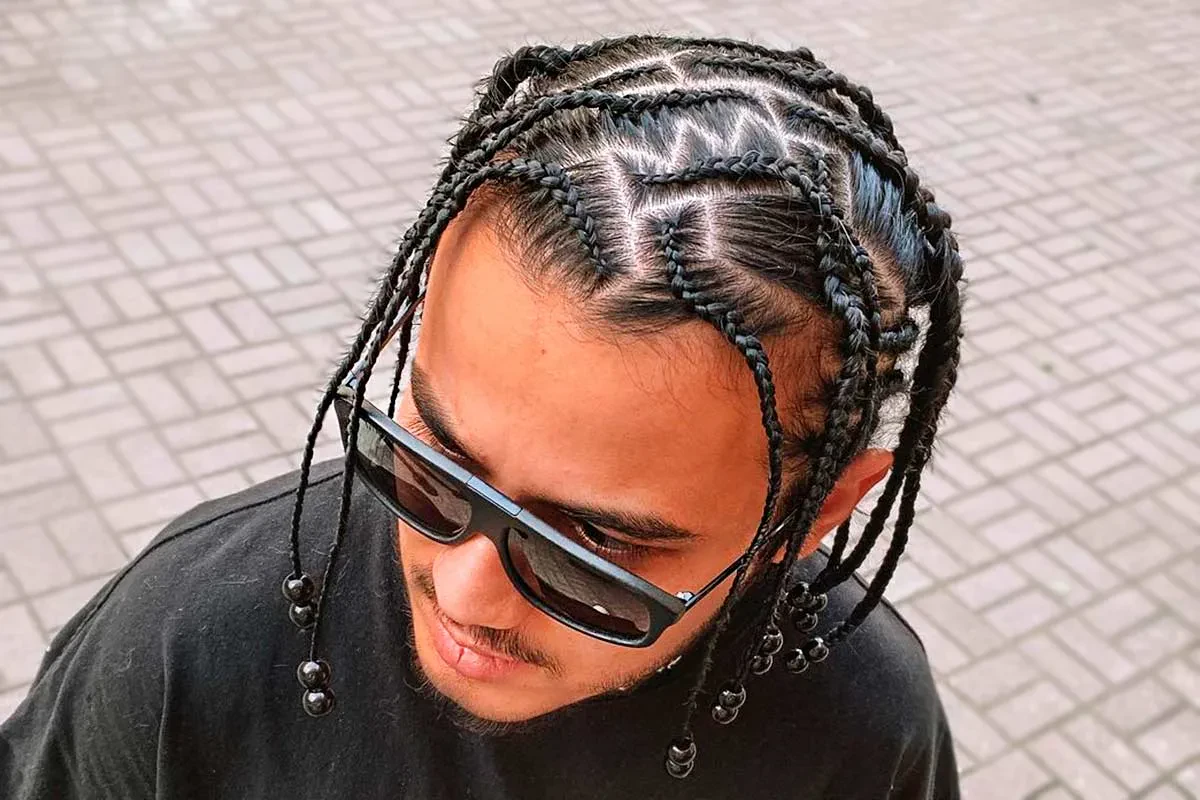 Cornrows Beard