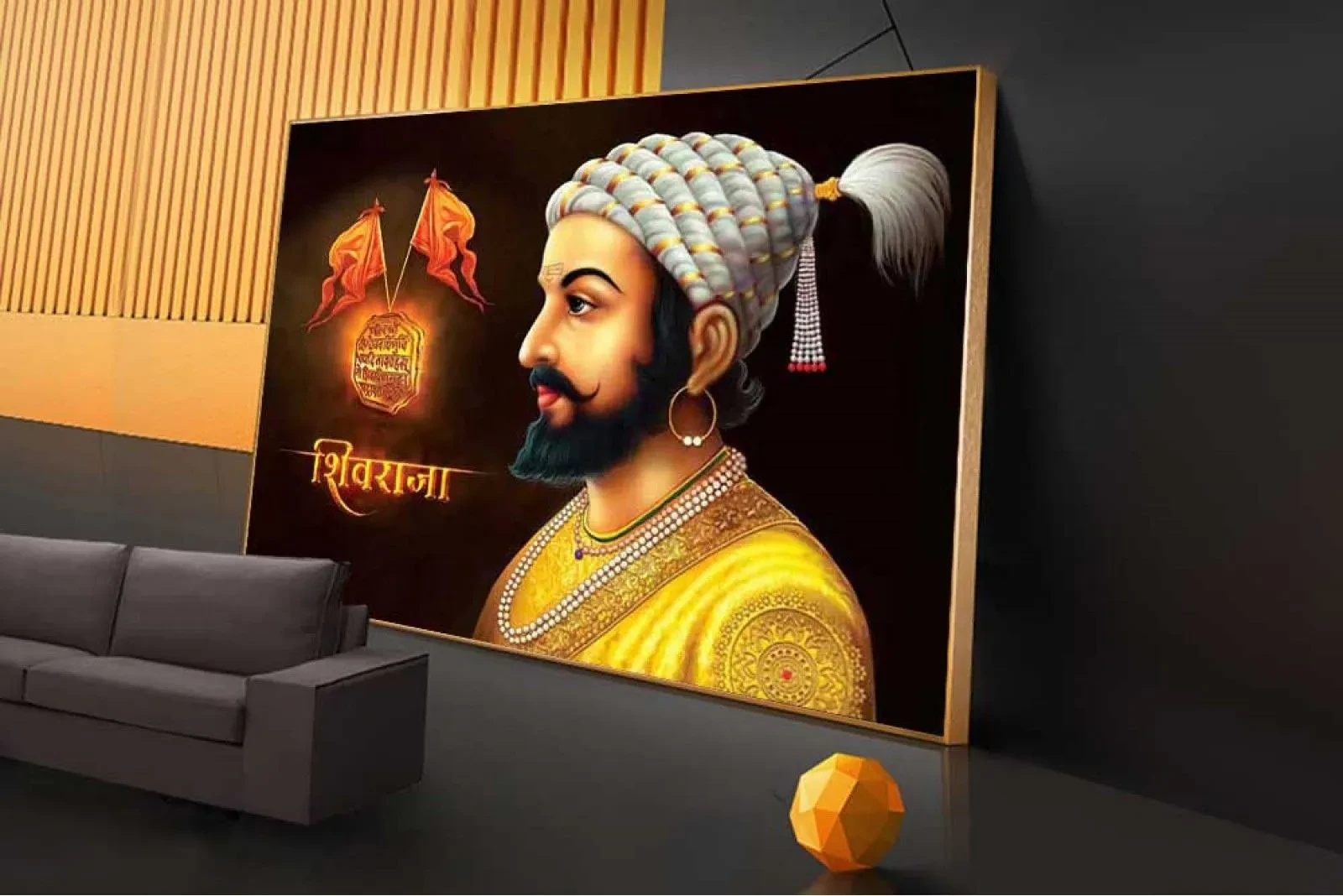 Shivaji Maharaj painting 2024