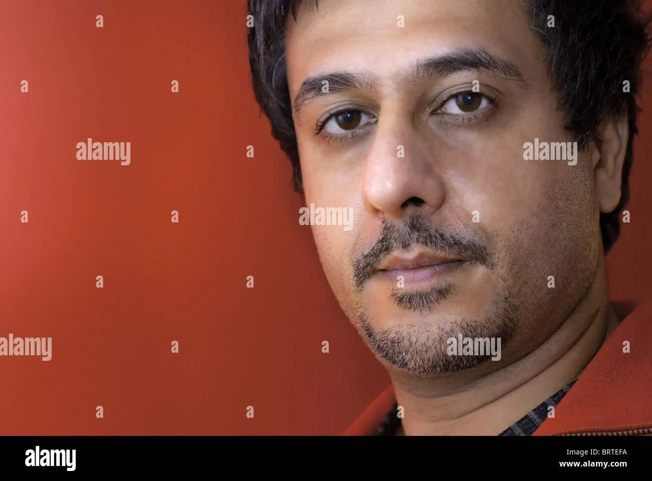 short goatee and mustache indian man 2024