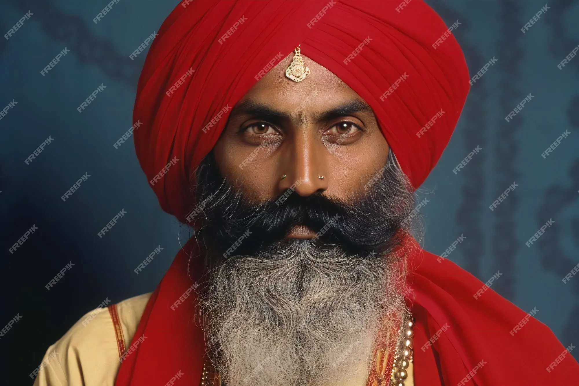 goatee and mustache sikh 2024