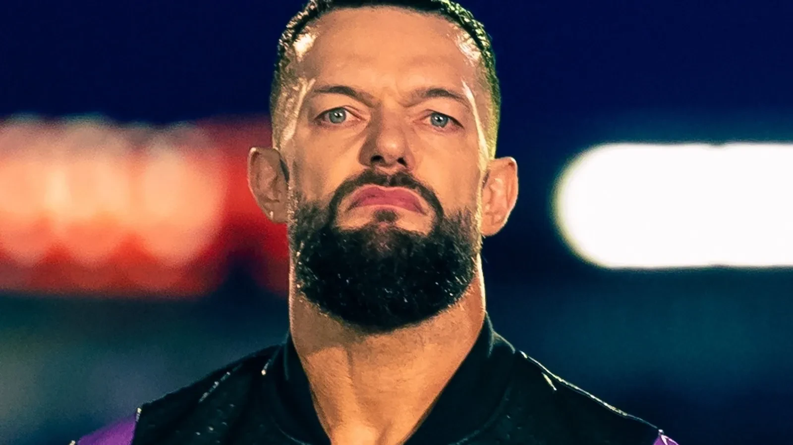 Finn Balor short stubble beard 2024