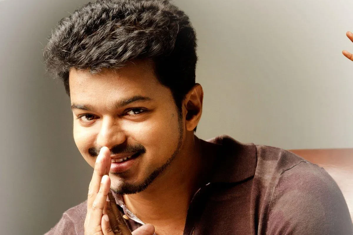 Jilla Vijay Beard Closeup