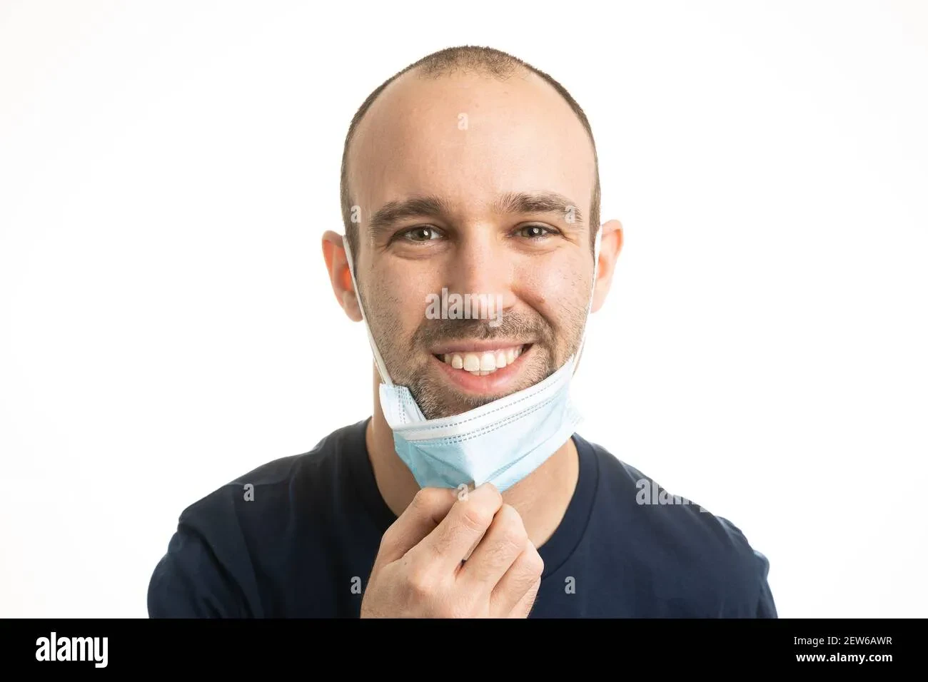 Short Stubble Beard with Mask