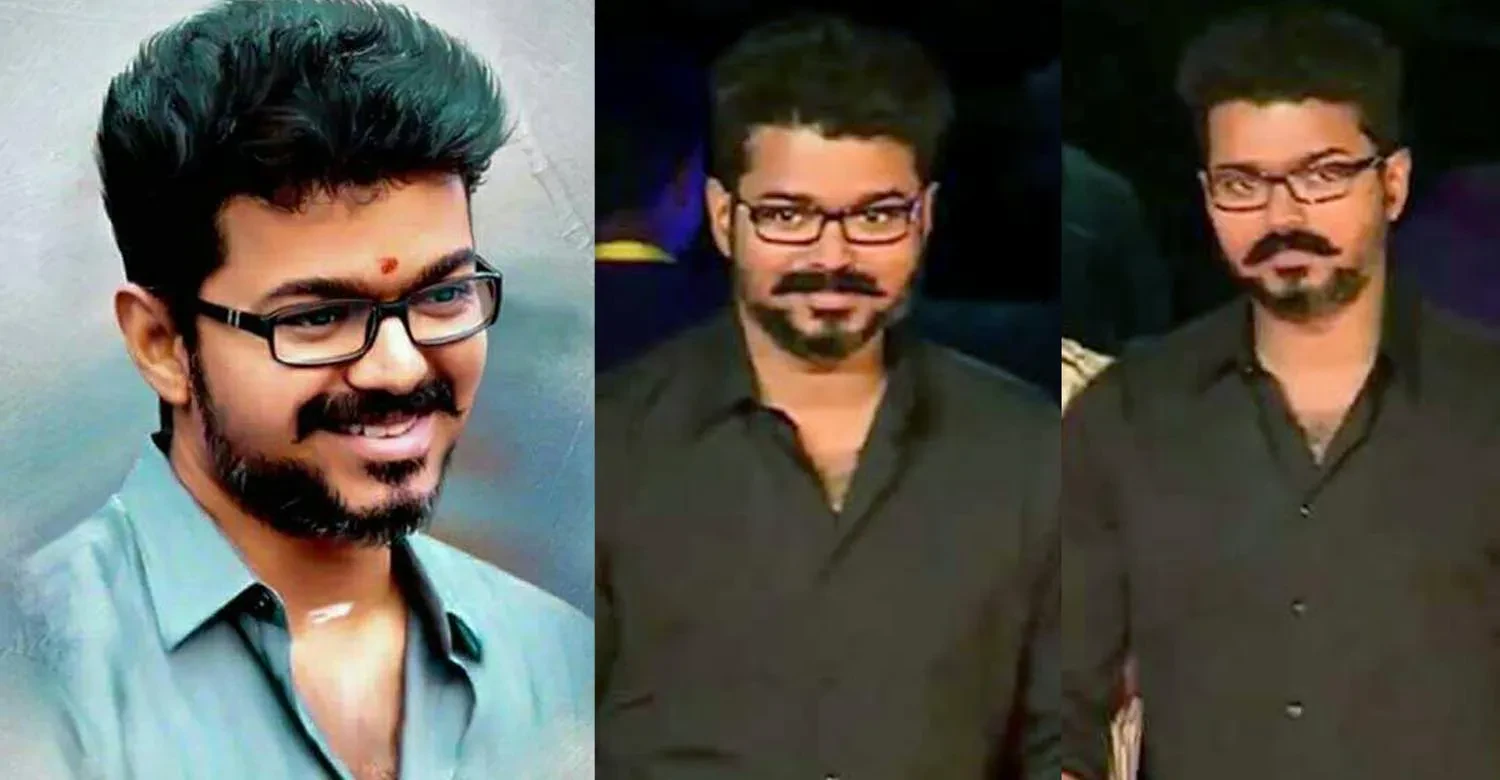 Vijay short boxed beard 2024