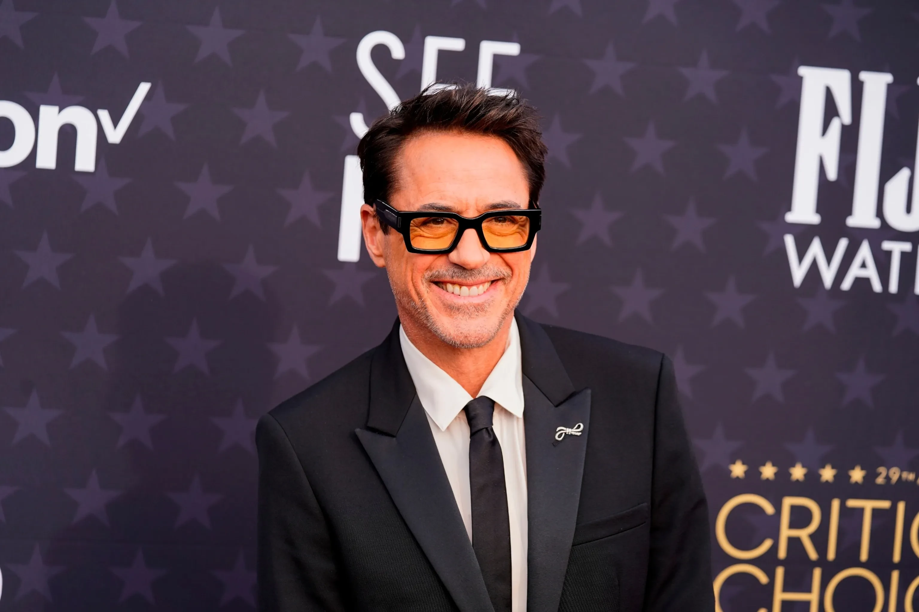 Robert Downey Jr full beard 2024