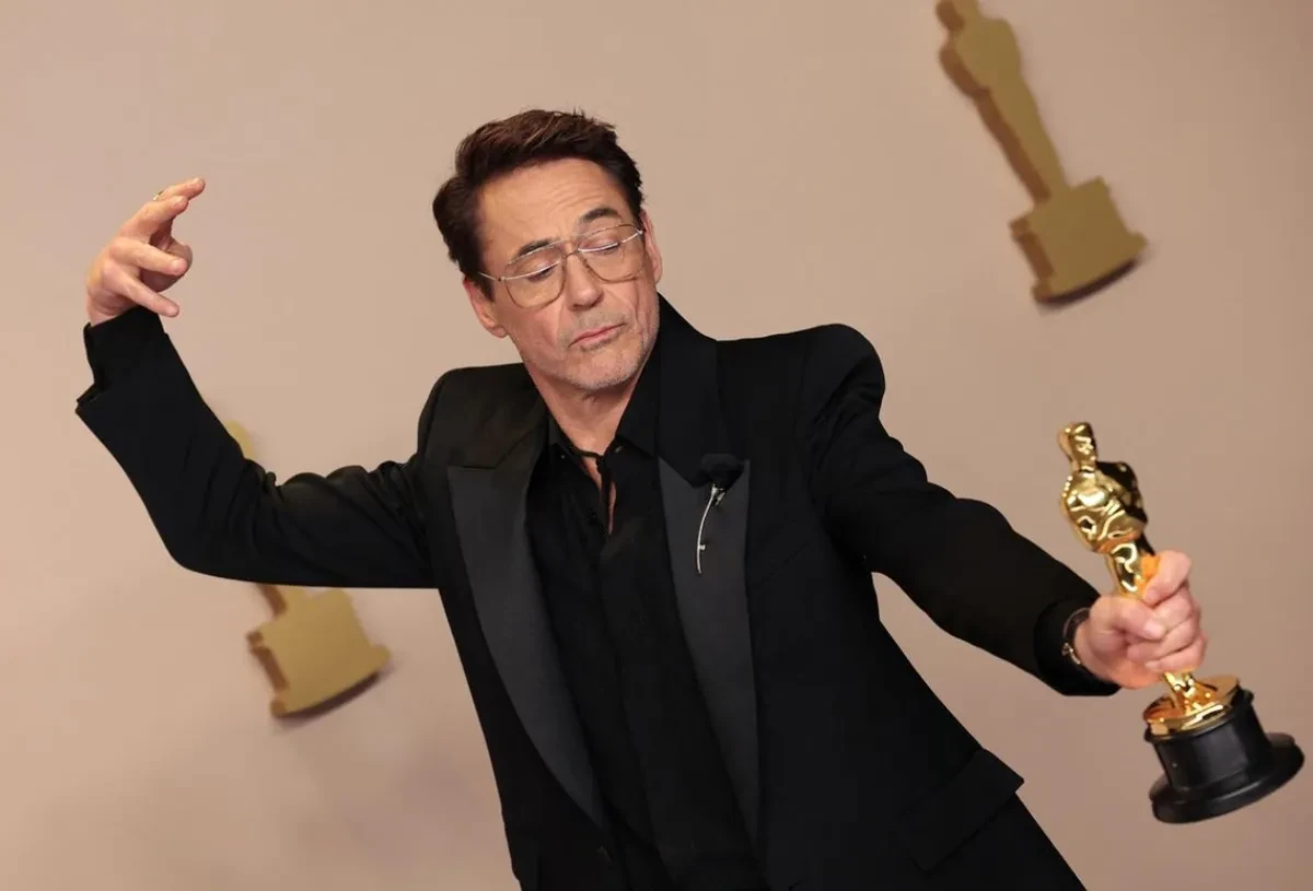 Robert Downey Jr goatee 2024