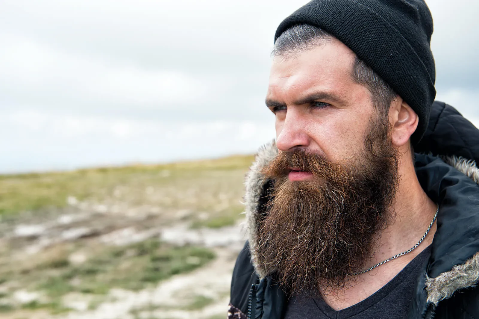 full long beard