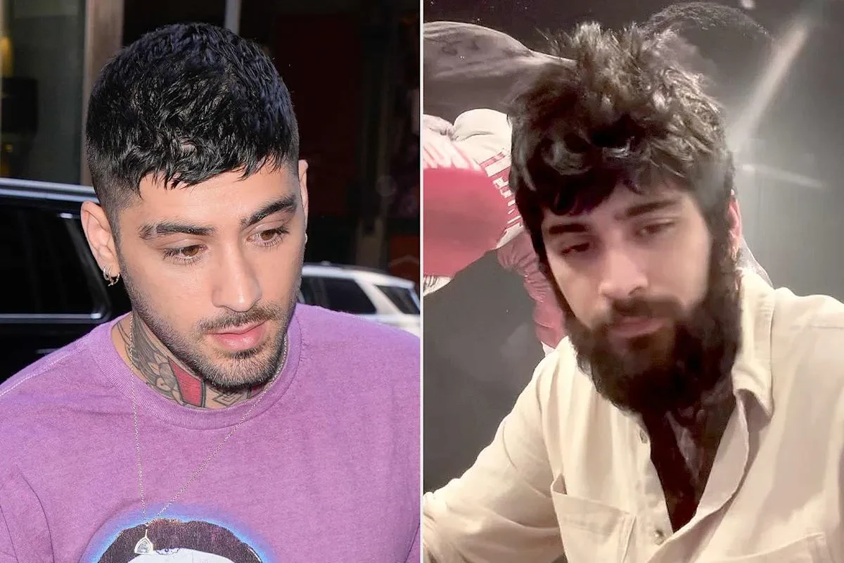 Zayn Malik long beard 2024