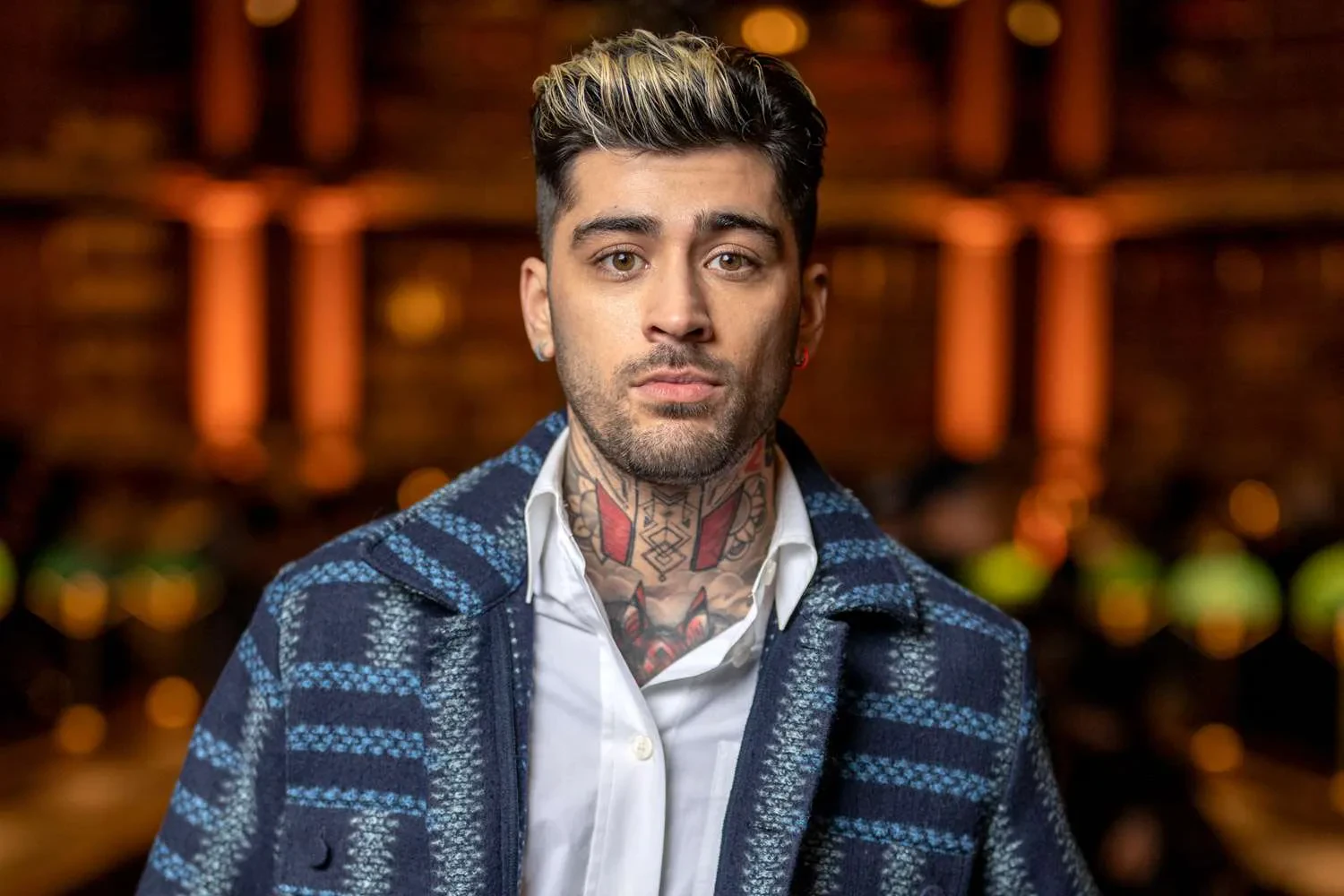 Zayn Malik short beard 2024