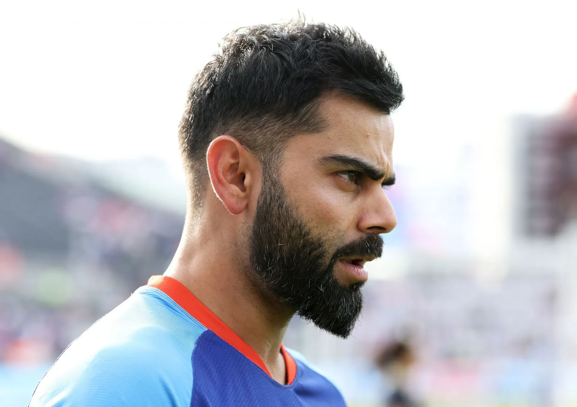 Virat Kohli young hairstyle