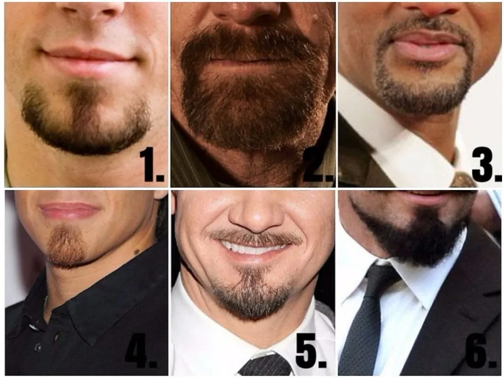 goatee and mustache