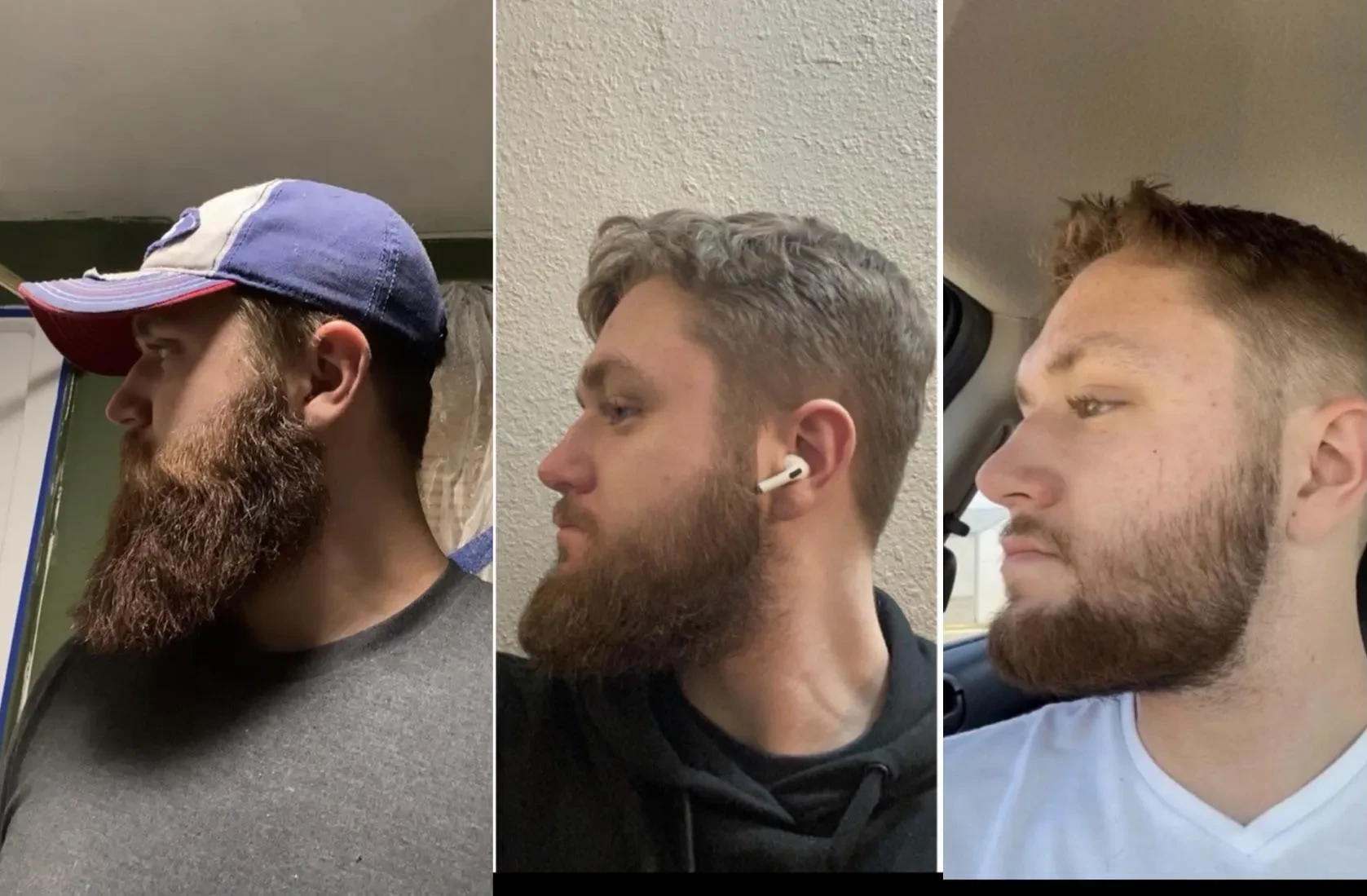 short-to-medium beard