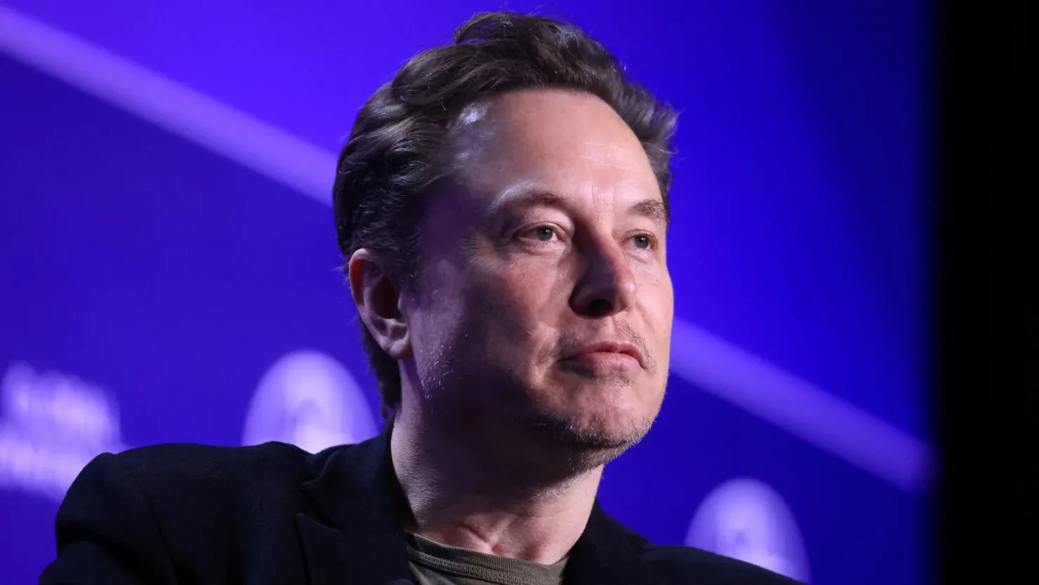 Elon Musk goatee 2024