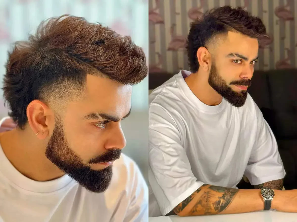kohli short beard 2024